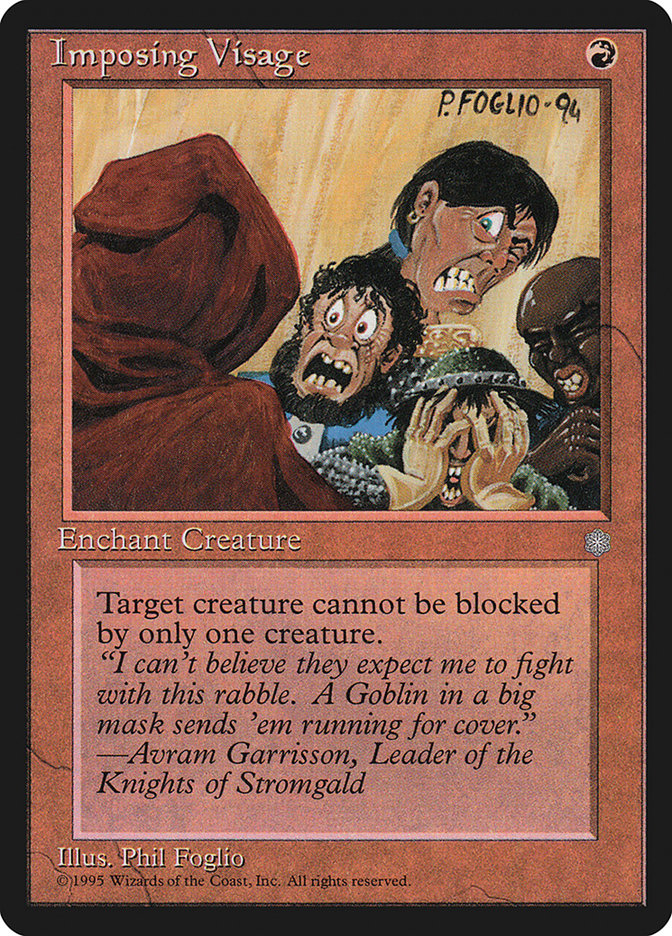 Imposing Visage [Ice Age] | Boutique FDB TCG