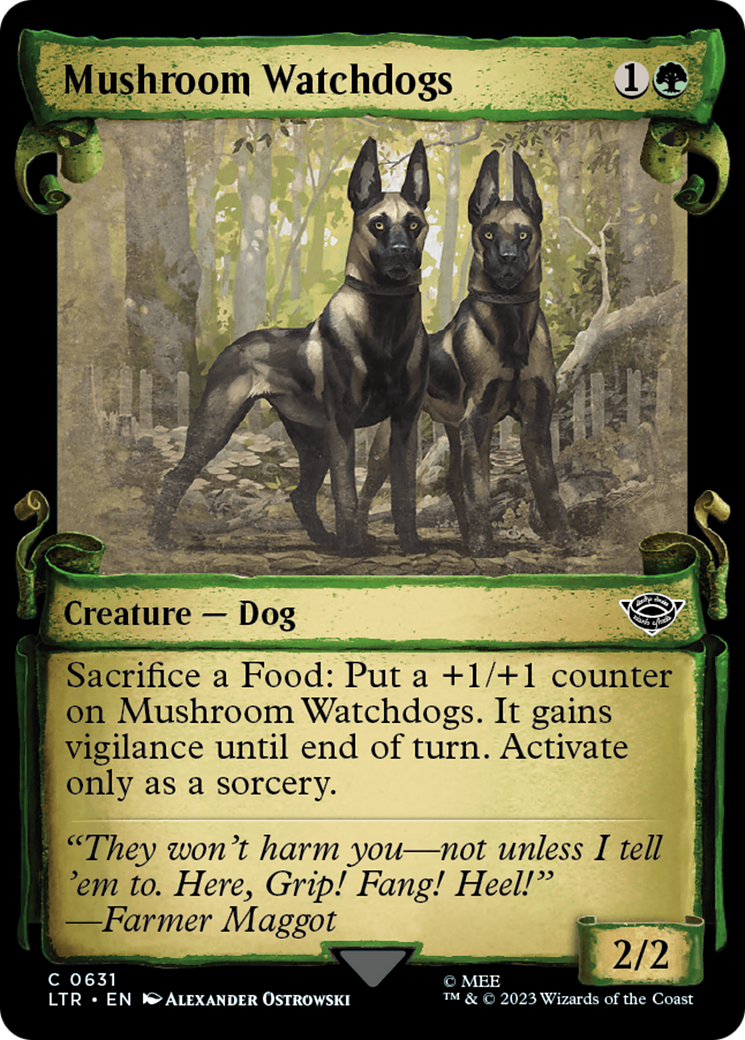 Mushroom Watchdogs [The Lord of the Rings: Tales of Middle-Earth Showcase Scrolls] | Boutique FDB TCG