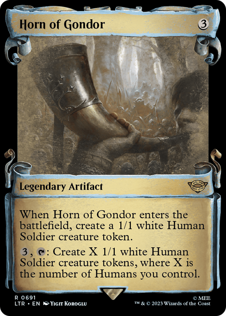 Horn of Gondor [The Lord of the Rings: Tales of Middle-Earth Showcase Scrolls] | Boutique FDB TCG