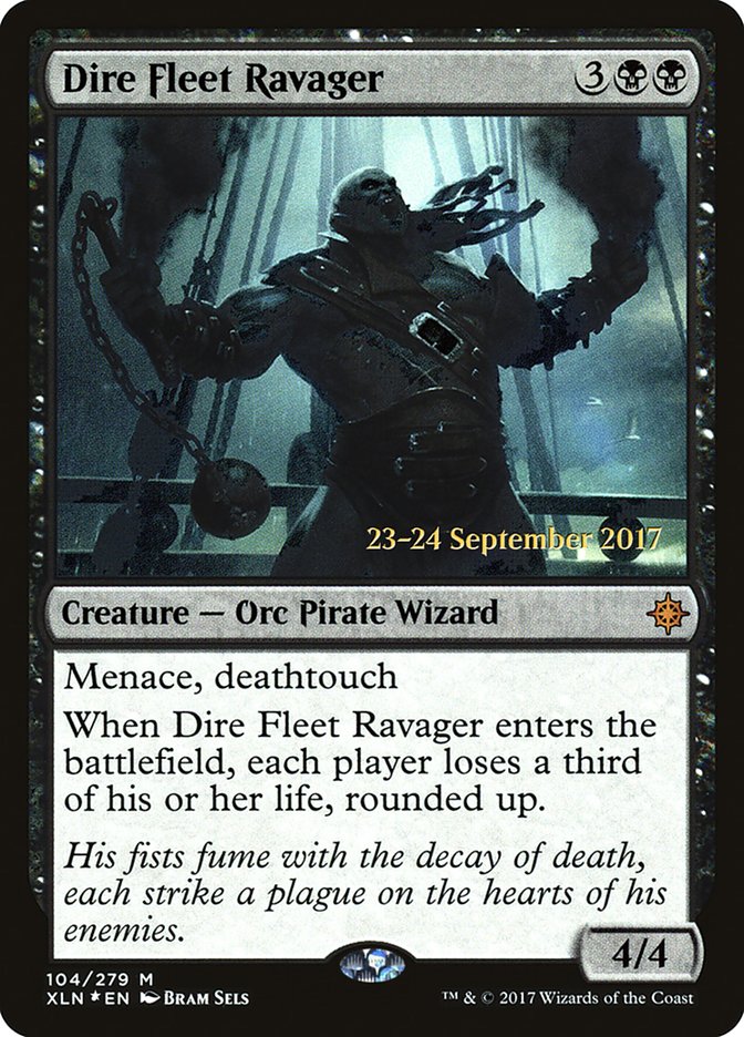 Dire Fleet Ravager [Ixalan Prerelease Promos] | Boutique FDB TCG