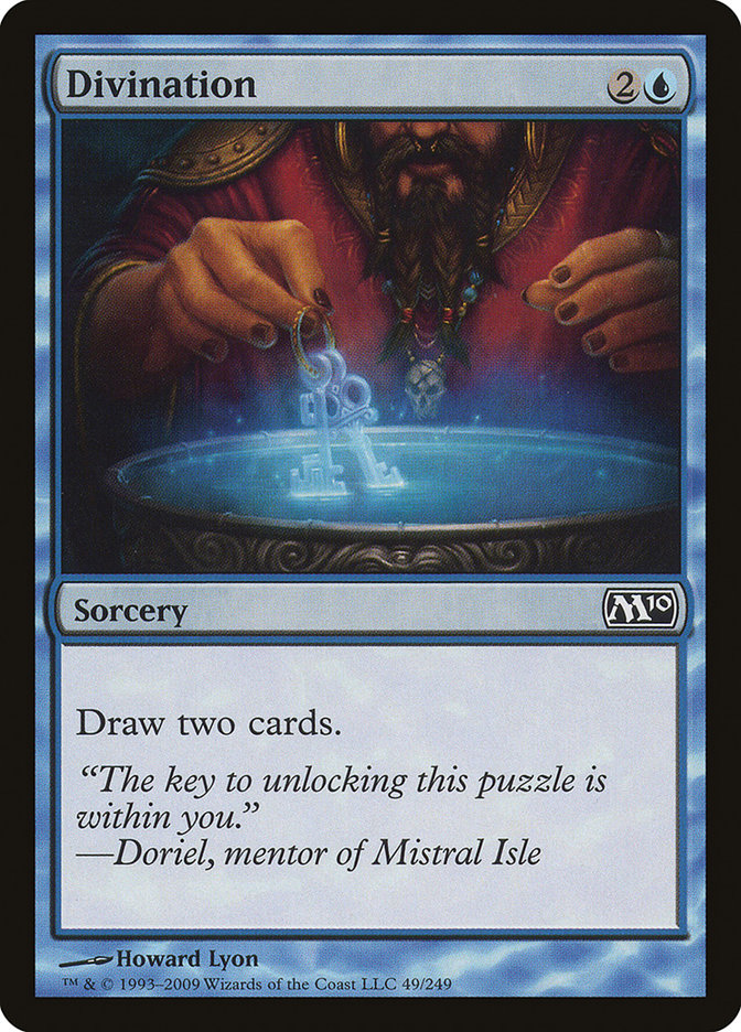 Divination [Magic 2010] | Boutique FDB TCG
