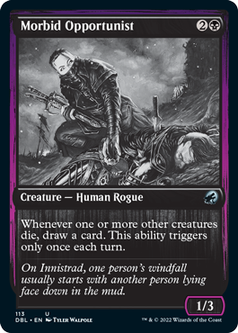 Morbid Opportunist [Innistrad: Double Feature] | Boutique FDB TCG