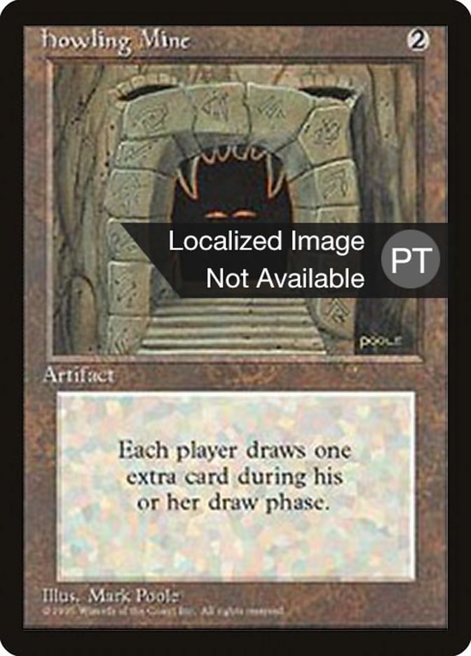 Howling Mine [Fourth Edition (Foreign Black Border)] | Boutique FDB TCG