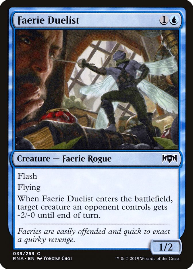 Faerie Duelist [Ravnica Allegiance] | Boutique FDB TCG