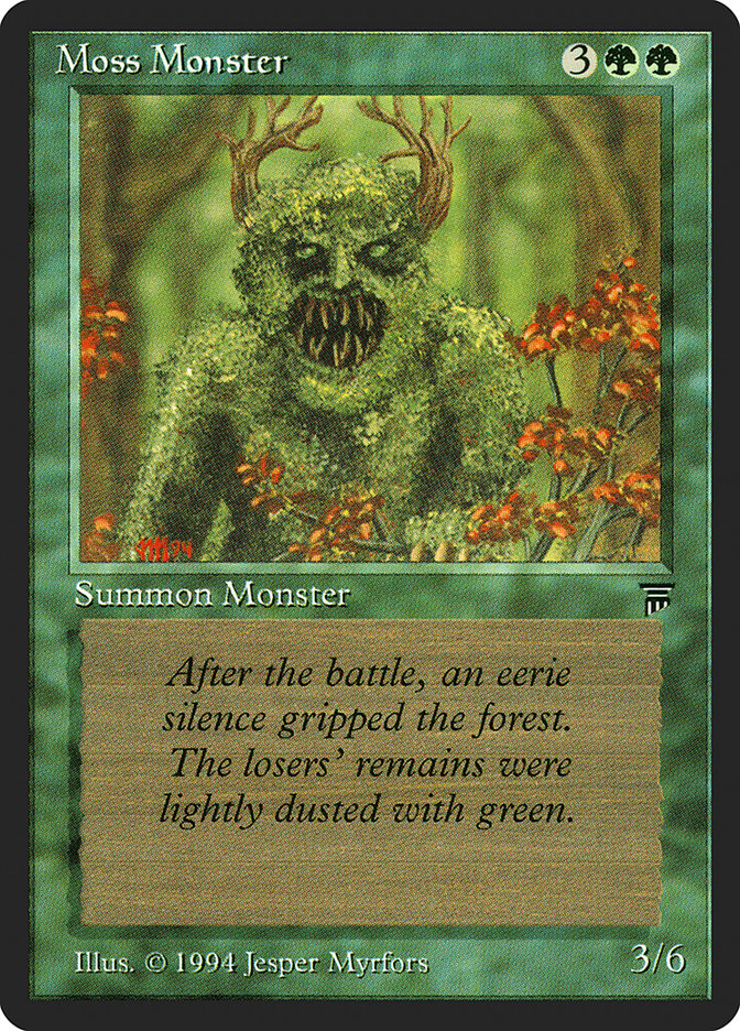 Moss Monster [Legends] | Boutique FDB TCG