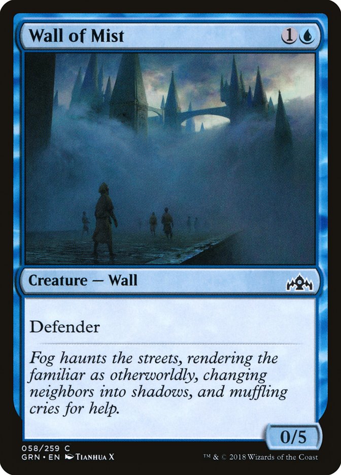 Wall of Mist [Guilds of Ravnica] | Boutique FDB TCG