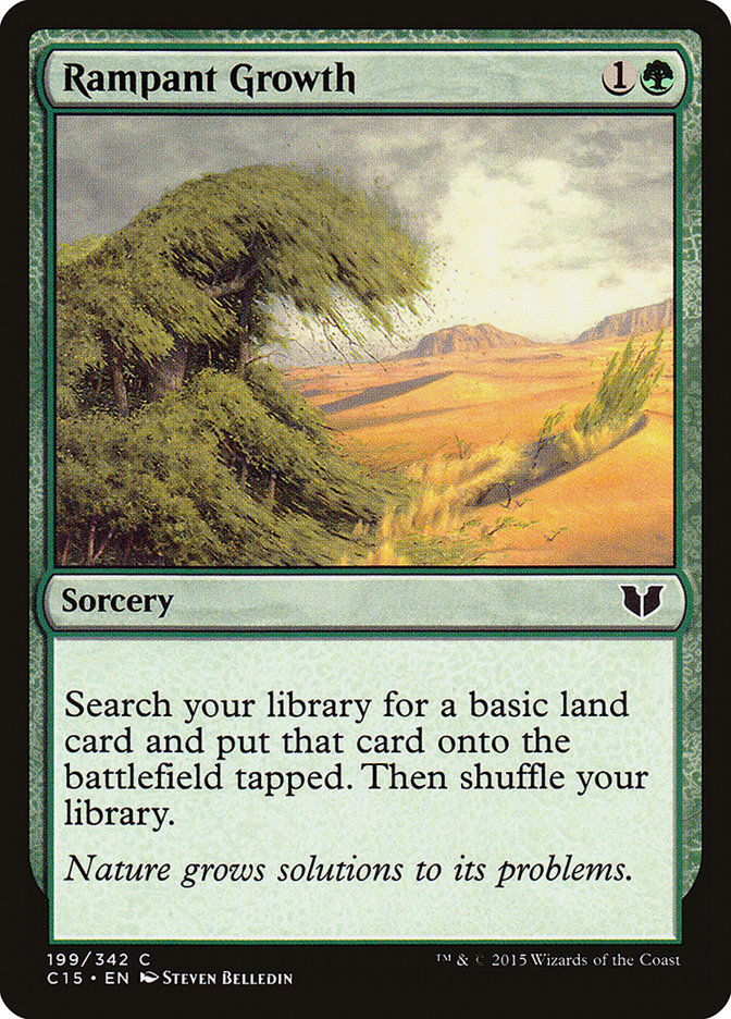 Rampant Growth [Commander 2015] | Boutique FDB TCG