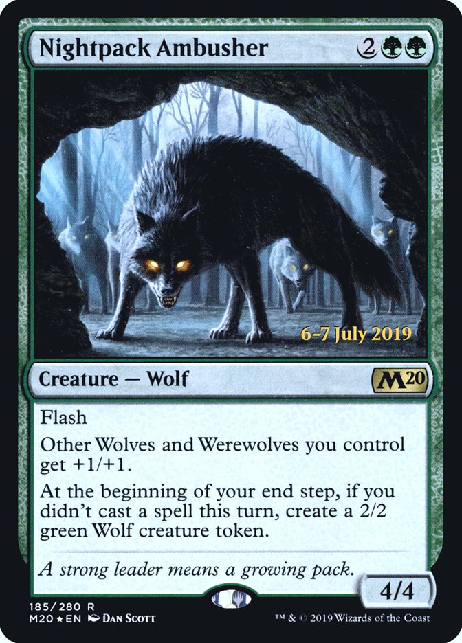 Nightpack Ambusher [Core Set 2020 Prerelease Promos] | Boutique FDB TCG