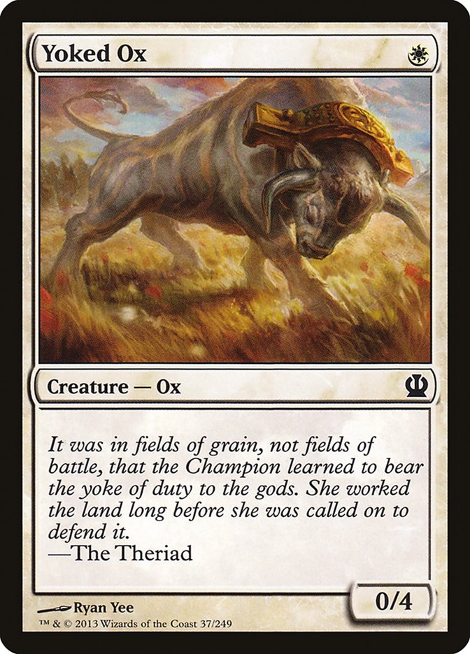 Yoked Ox [Theros] | Boutique FDB TCG