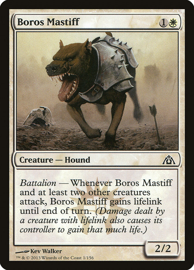 Boros Mastiff [Dragon's Maze] | Boutique FDB TCG