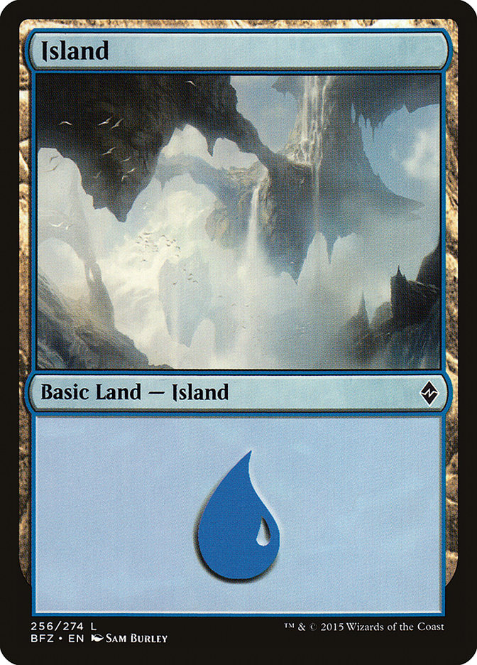 Island (256a) [Battle for Zendikar] | Boutique FDB TCG