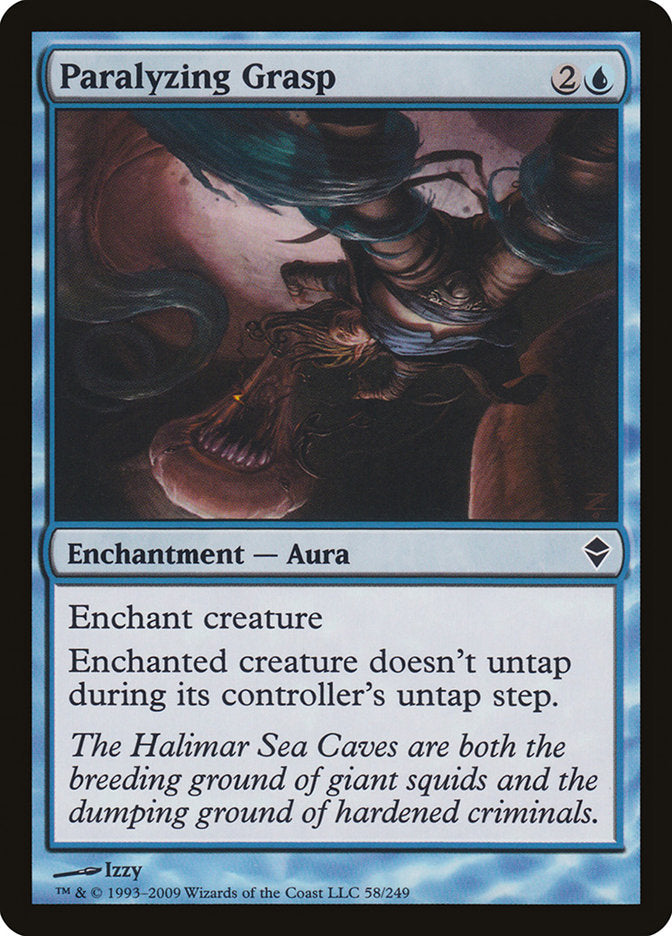 Paralyzing Grasp [Zendikar] | Boutique FDB TCG