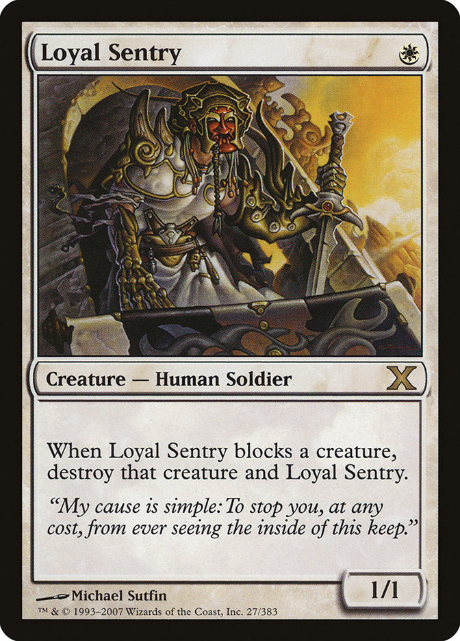 Loyal Sentry [Tenth Edition] | Boutique FDB TCG