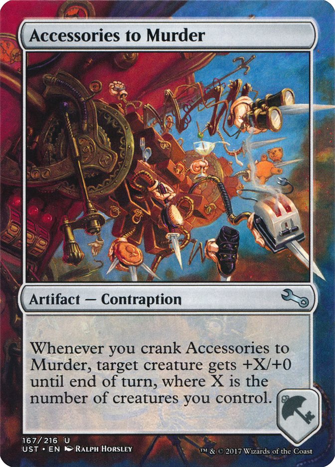 Accessories to Murder [Unstable] | Boutique FDB TCG