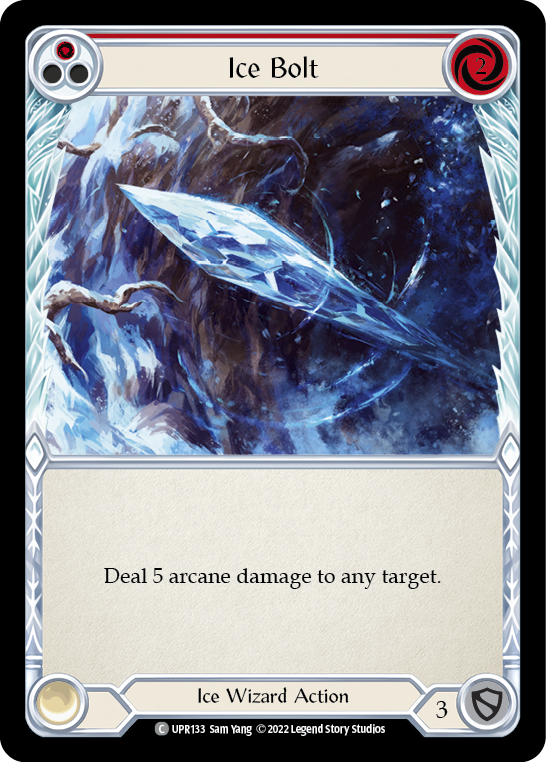 Ice Bolt (Red) [UPR133] (Uprising) | Boutique FDB TCG