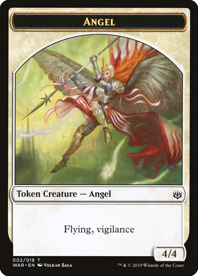 Angel Token [War of the Spark Tokens] | Boutique FDB TCG