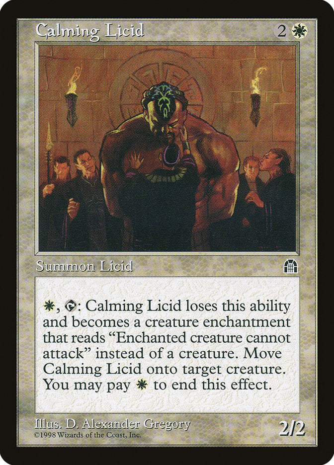 Calming Licid [Stronghold] | Boutique FDB TCG
