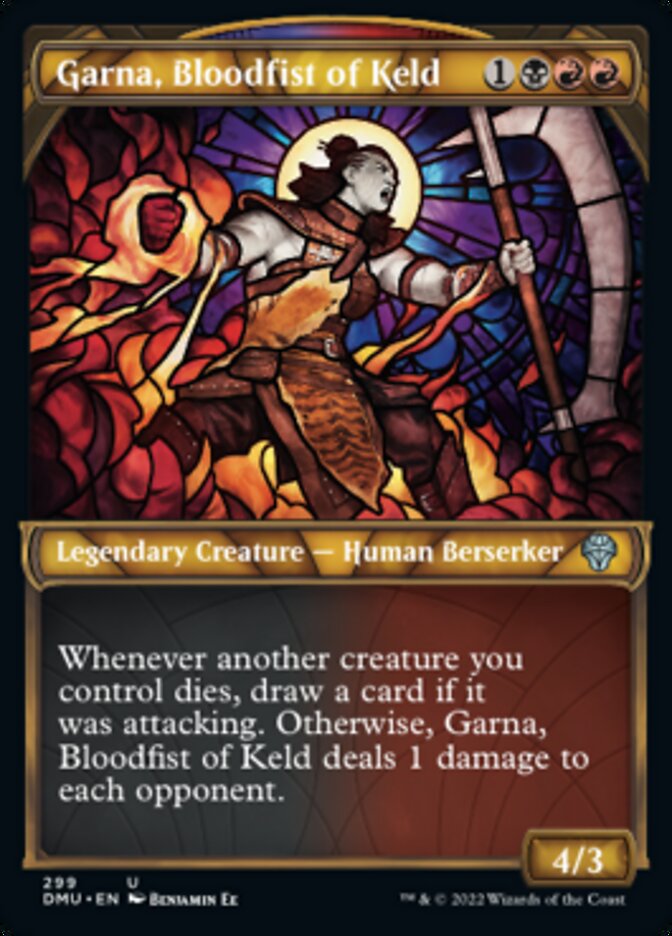 Garna, Bloodfist of Keld (Showcase) [Dominaria United] | Boutique FDB TCG