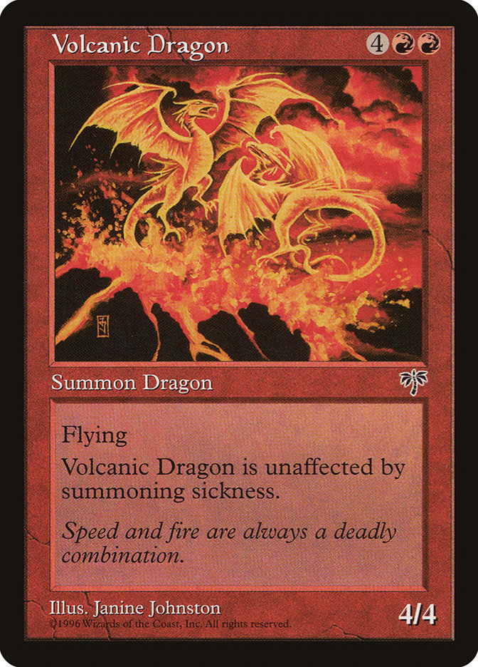 Volcanic Dragon [Mirage] | Boutique FDB TCG