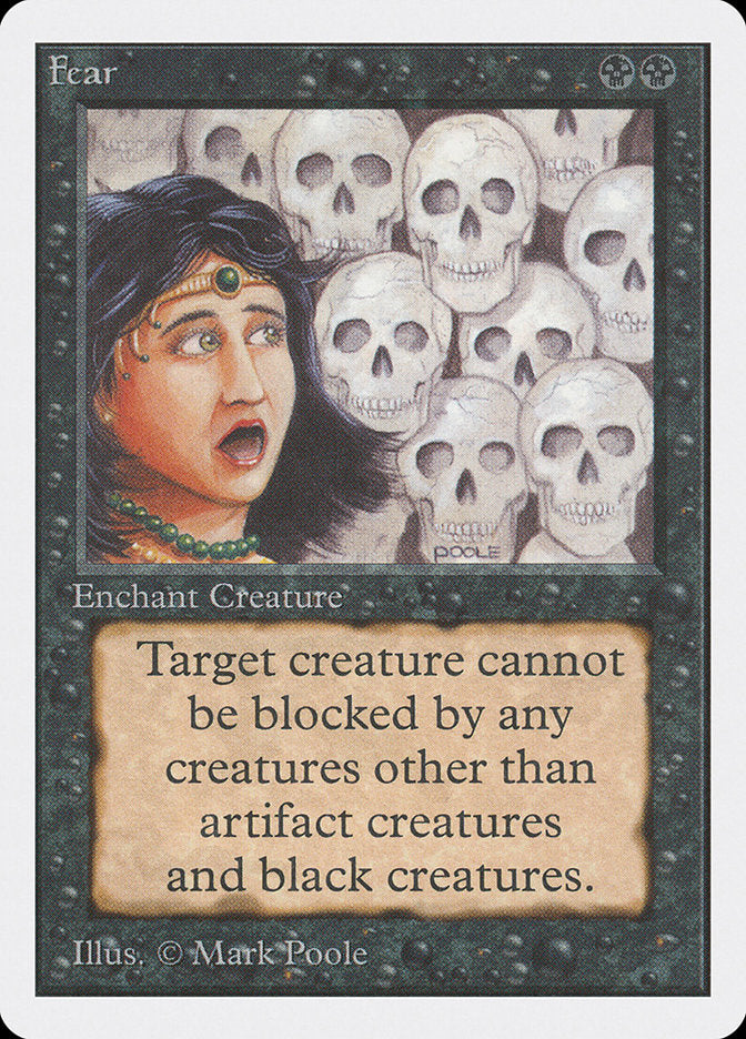Fear [Unlimited Edition] | Boutique FDB TCG
