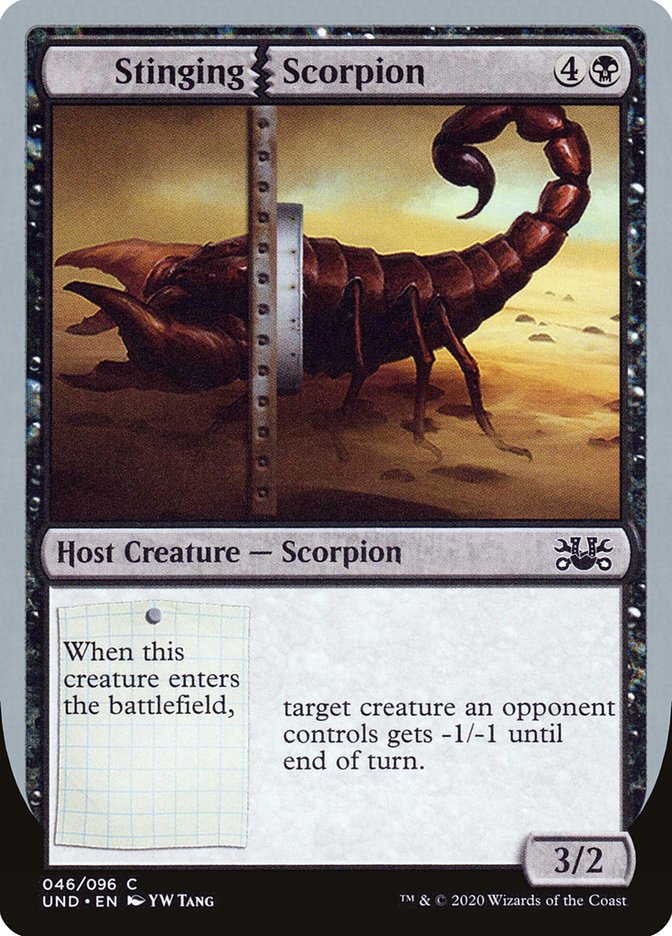 Stinging Scorpion [Unsanctioned] | Boutique FDB TCG