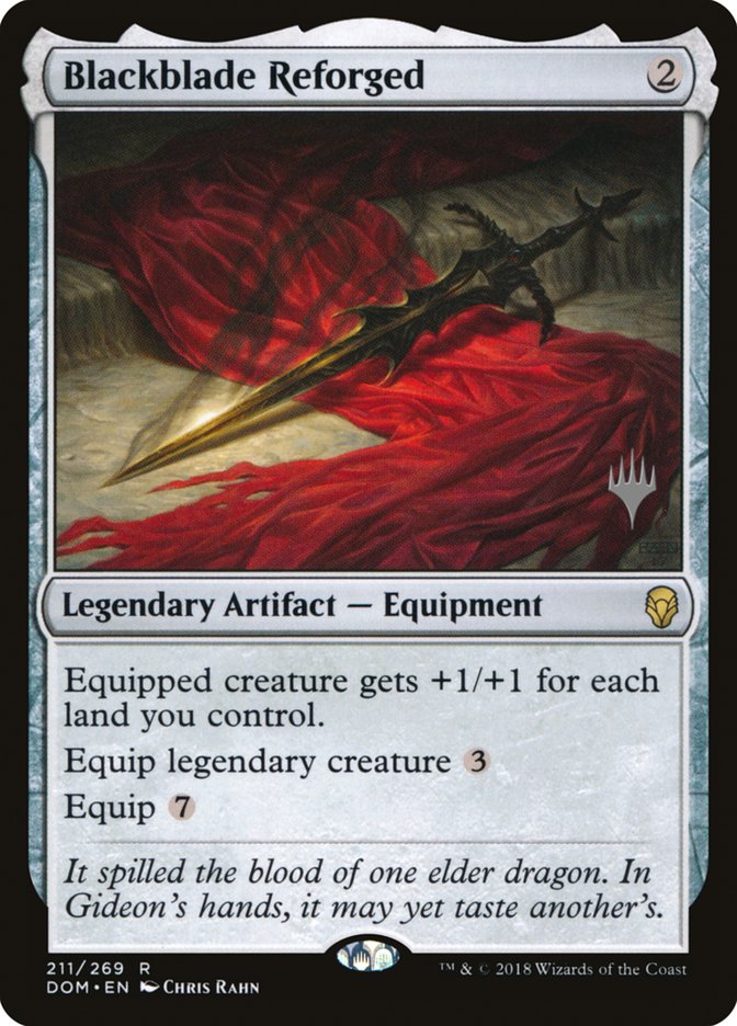 Blackblade Reforged (Promo Pack) [Dominaria Promos] | Boutique FDB TCG