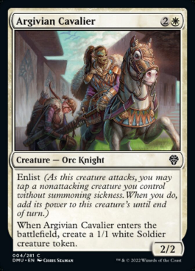 Argivian Cavalier [Dominaria United] | Boutique FDB TCG