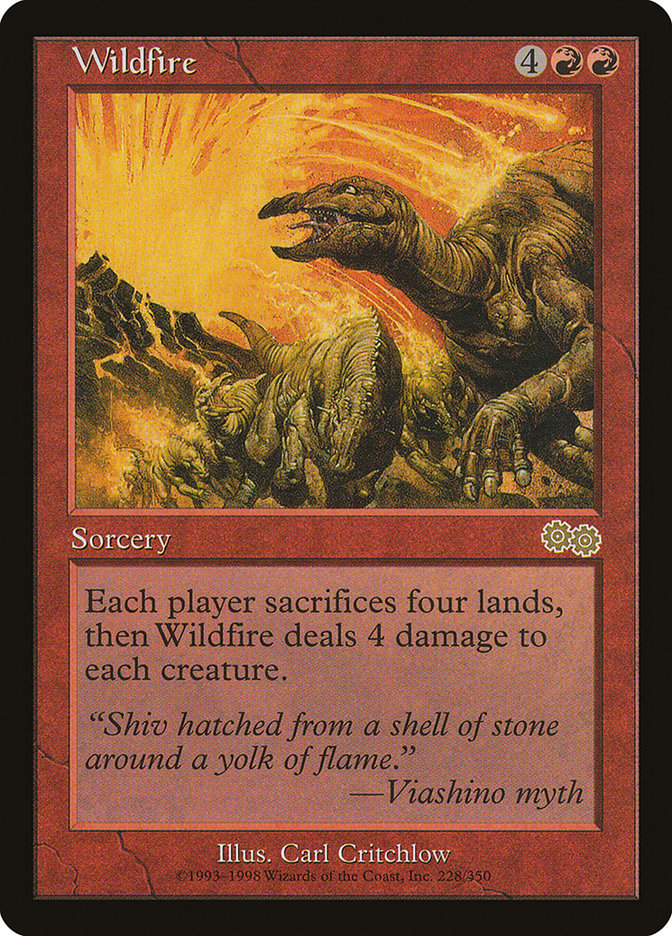 Wildfire [Urza's Saga] | Boutique FDB TCG