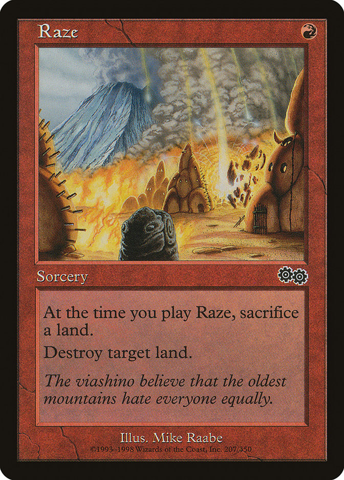 Raze [Urza's Saga] | Boutique FDB TCG