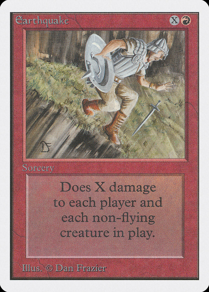 Earthquake [Unlimited Edition] | Boutique FDB TCG