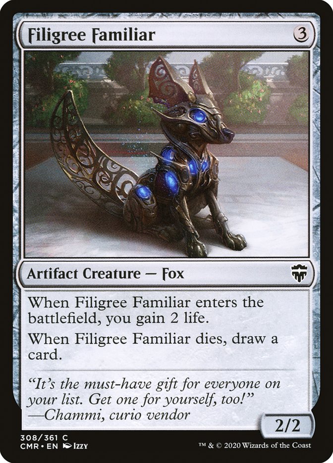 Filigree Familiar [Commander Legends] | Boutique FDB TCG