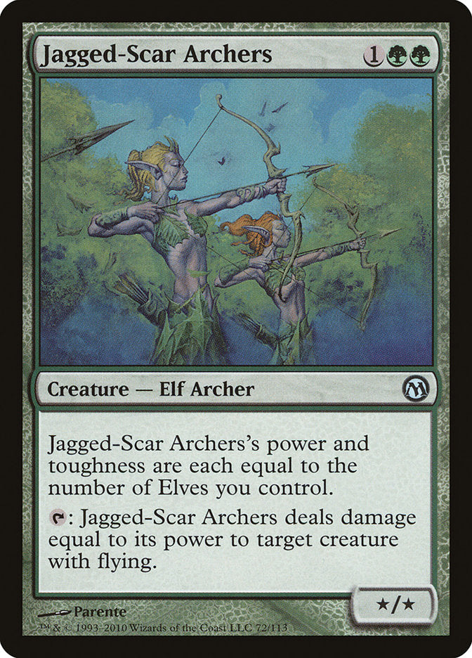 Jagged-Scar Archers [Duels of the Planeswalkers] | Boutique FDB TCG