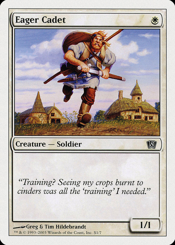 Eager Cadet [Eighth Edition] | Boutique FDB TCG