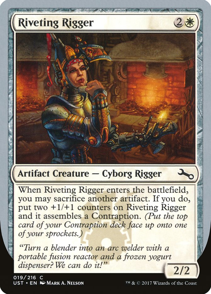 Riveting Rigger [Unstable] | Boutique FDB TCG