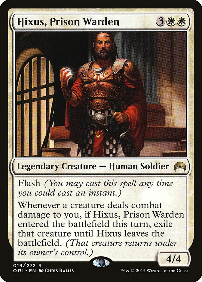 Hixus, Prison Warden [Magic Origins] | Boutique FDB TCG