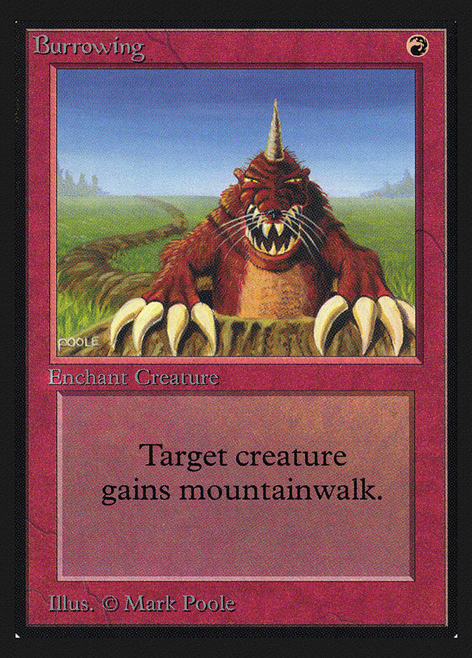 Burrowing [Collectors' Edition] | Boutique FDB TCG