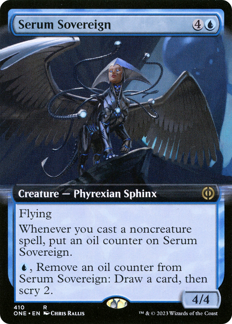 Serum Sovereign (Extended Art) [Phyrexia: All Will Be One] | Boutique FDB TCG