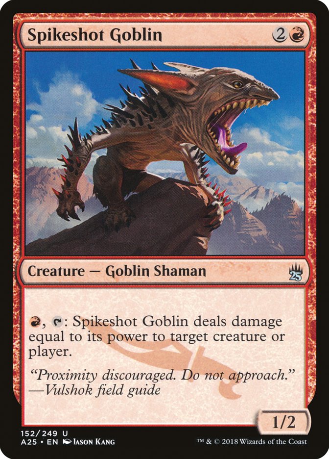 Spikeshot Goblin [Masters 25] | Boutique FDB TCG