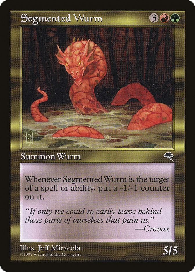 Segmented Wurm [Tempest] | Boutique FDB TCG