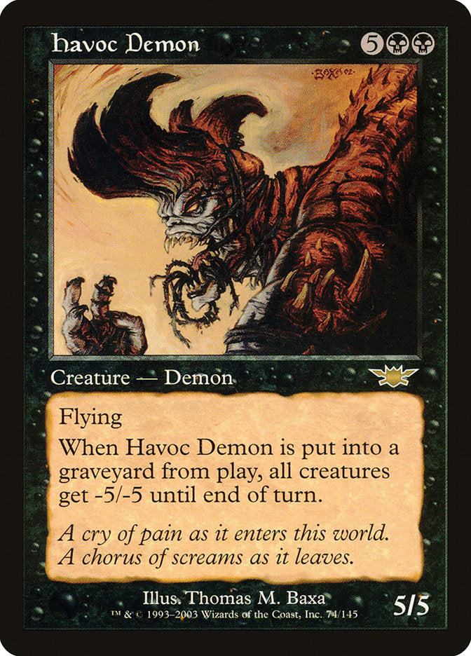 Havoc Demon [Legions] | Boutique FDB TCG