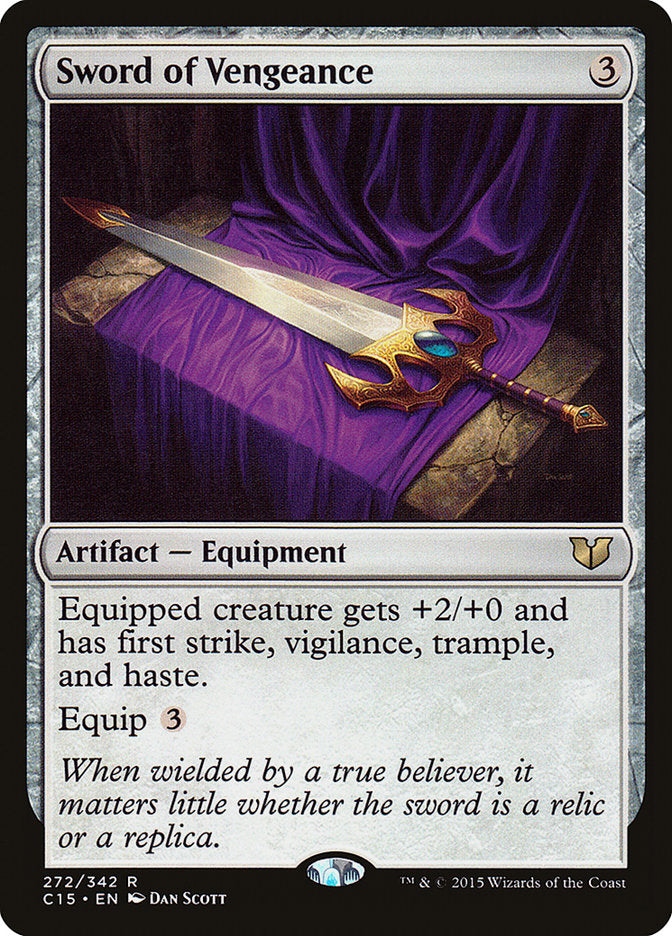 Sword of Vengeance [Commander 2015] | Boutique FDB TCG