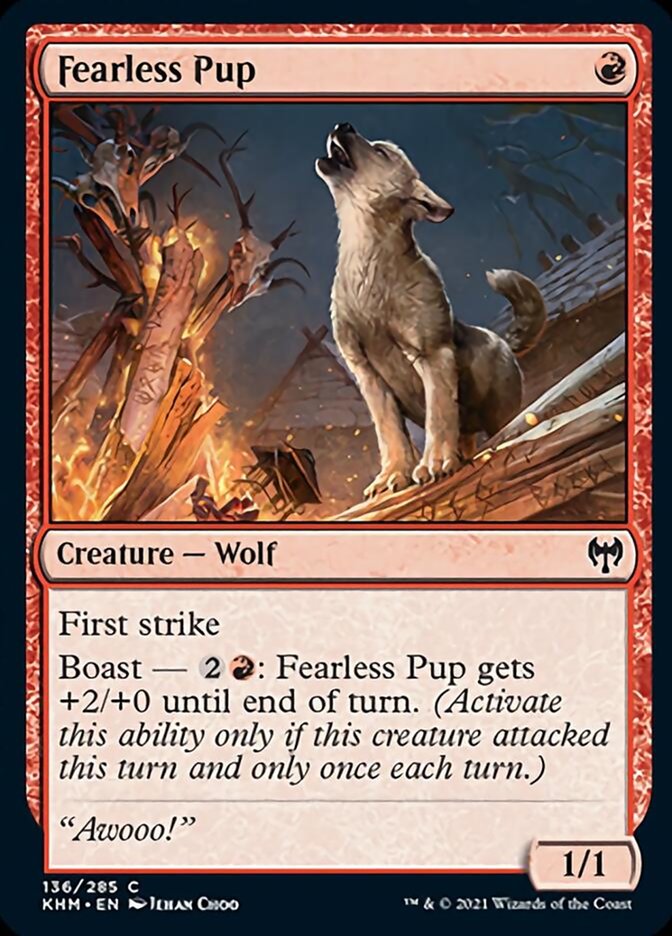 Fearless Pup [Kaldheim] | Boutique FDB TCG