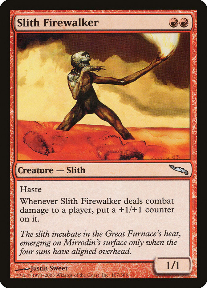 Slith Firewalker [Mirrodin] | Boutique FDB TCG