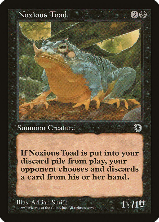 Noxious Toad [Portal] | Boutique FDB TCG