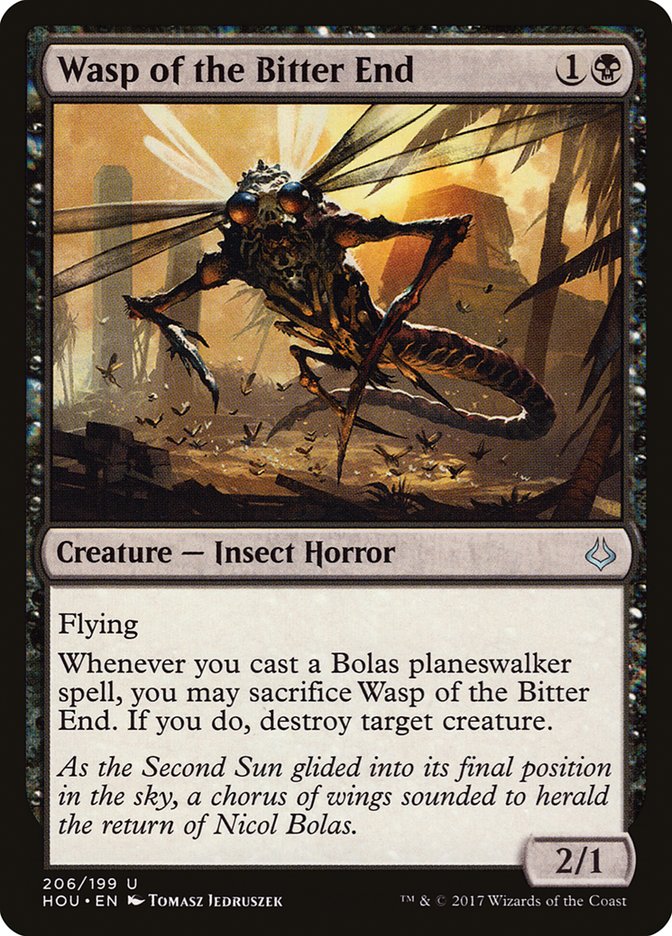 Wasp of the Bitter End [Hour of Devastation] | Boutique FDB TCG