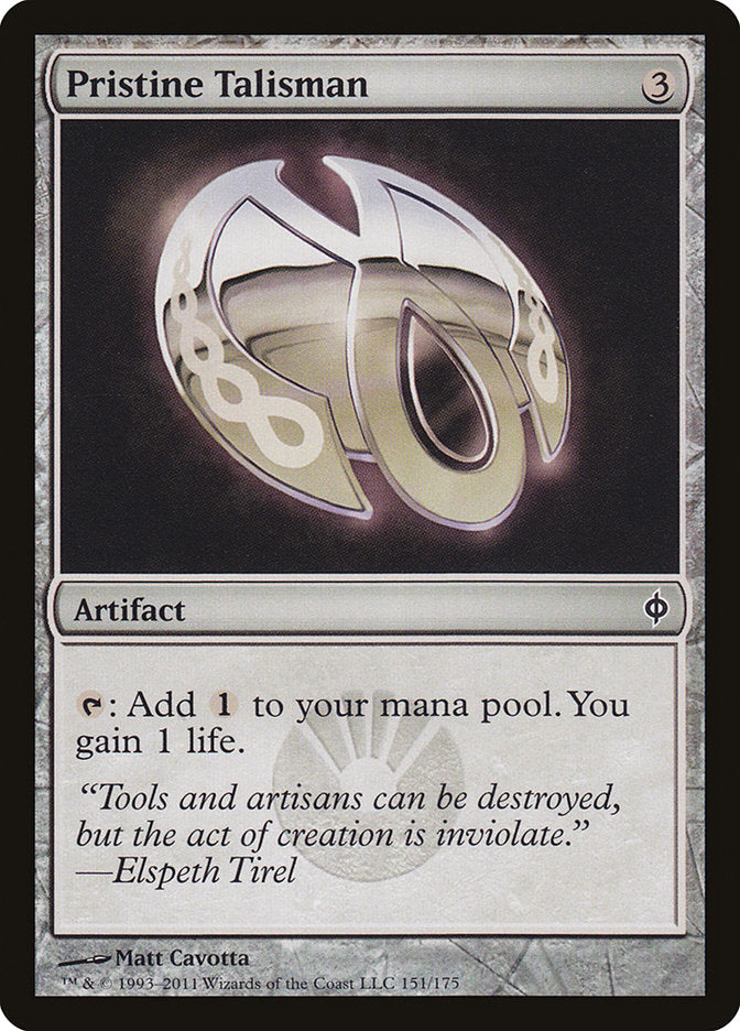 Pristine Talisman [New Phyrexia] | Boutique FDB TCG