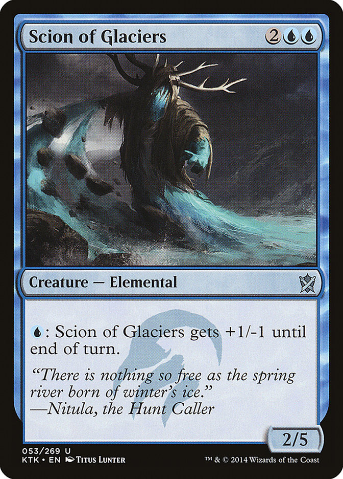 Scion of Glaciers [Khans of Tarkir] | Boutique FDB TCG