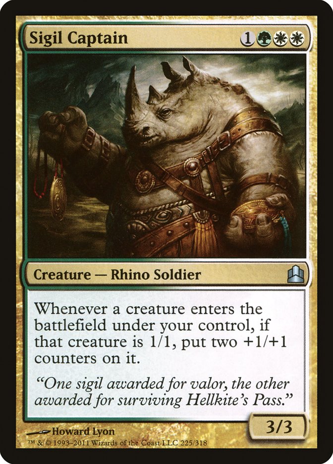 Sigil Captain [Commander 2011] | Boutique FDB TCG