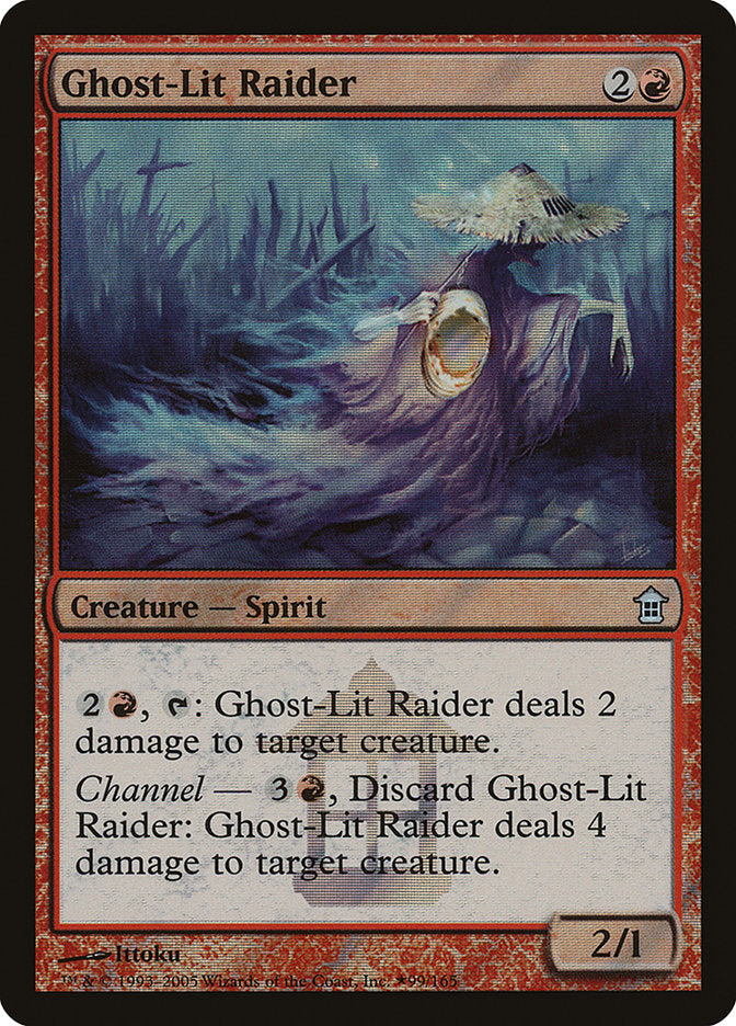 Ghost-Lit Raider [Saviors of Kamigawa Promos] | Boutique FDB TCG