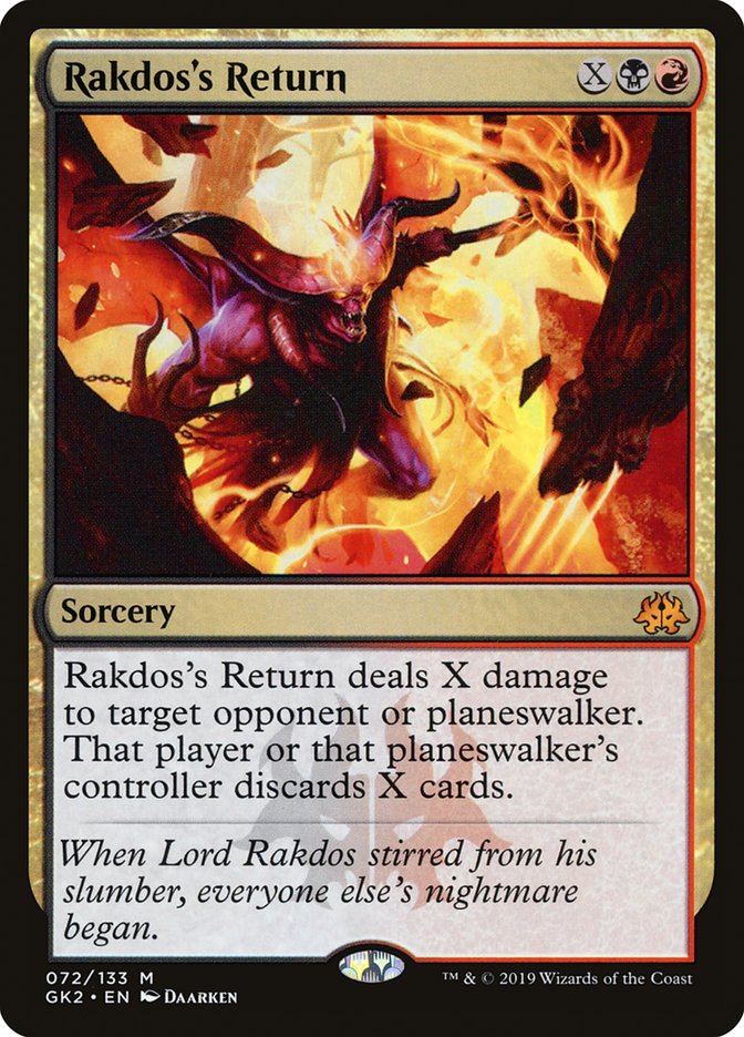 Rakdos's Return [Ravnica Allegiance Guild Kit] | Boutique FDB TCG